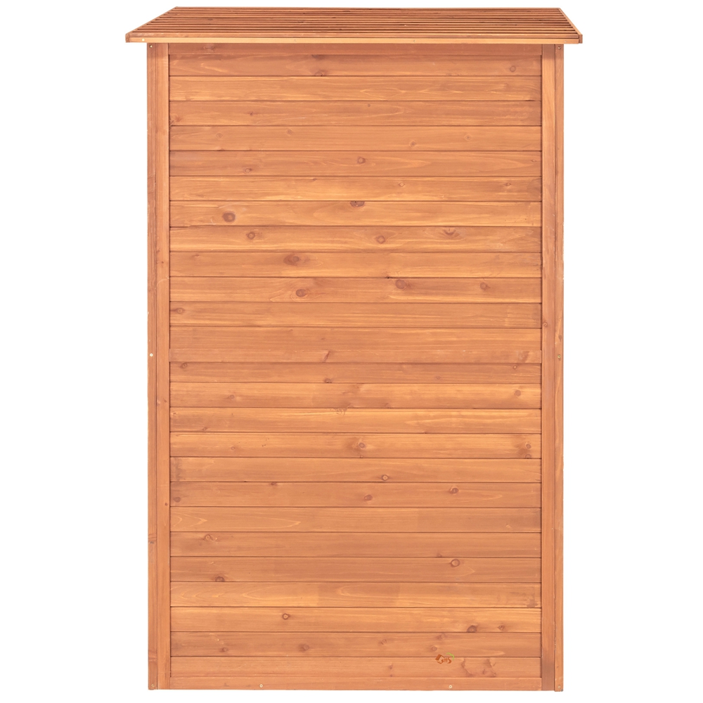 Outdoor Storage Shed Garden Wooden Storage with Single Door (7)