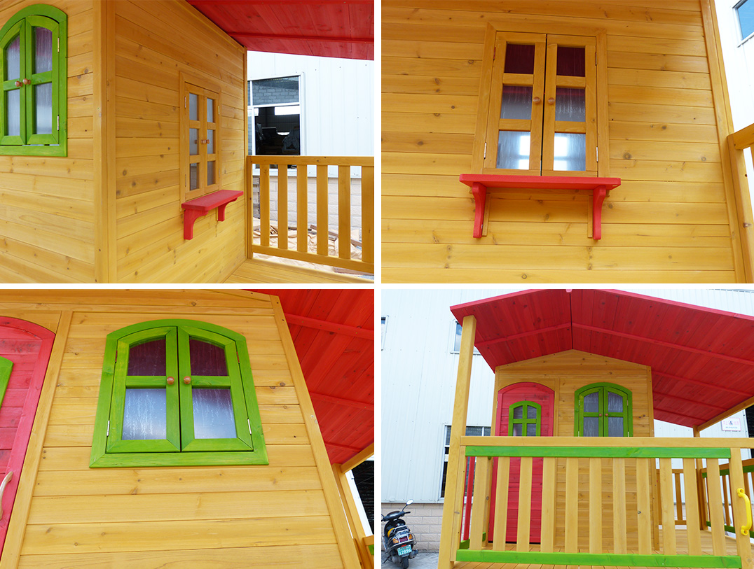 playhouse with balcony