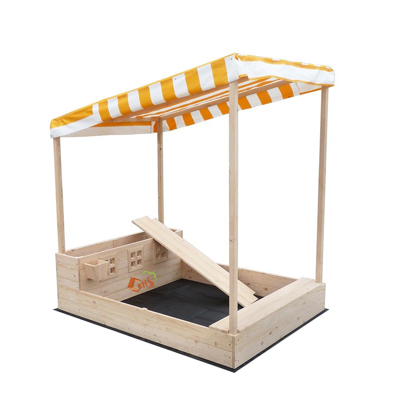 sandpit with canopy